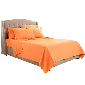 Hotel Fitted Bed Sheet Satin Bedsheets Sheet And Duvet Cover Set Solid Colors Made In Pakistan Best Selling