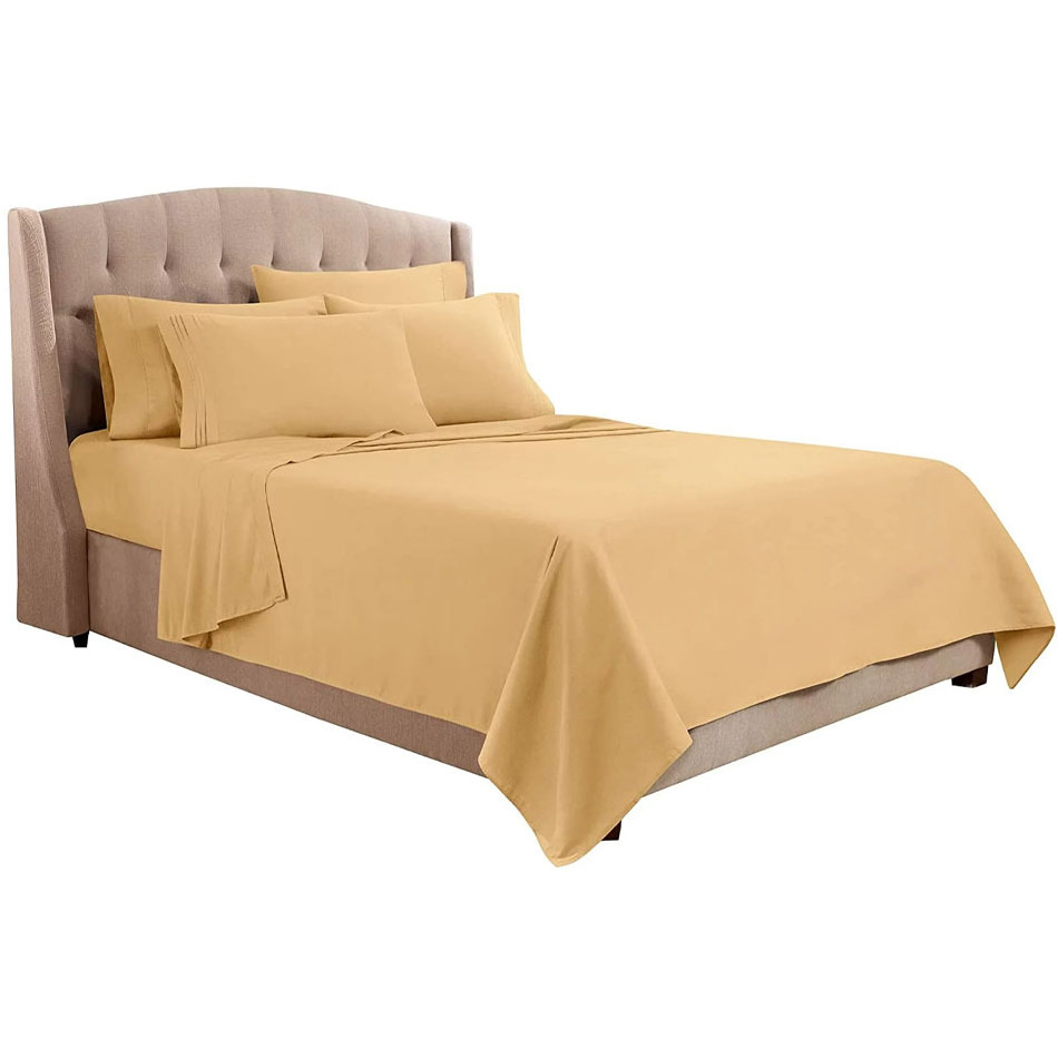 Hotel Fitted Bed Sheet Satin Bedsheets Sheet And Duvet Cover Set Solid Colors Made In Pakistan Best Selling