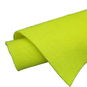 280gsm tennis ball felt fabric at yellow color