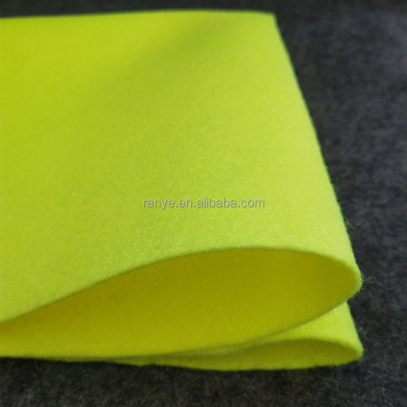 Wholesale 260g 280g 320g Nonwoven Felt Fabric For Tennis Ball