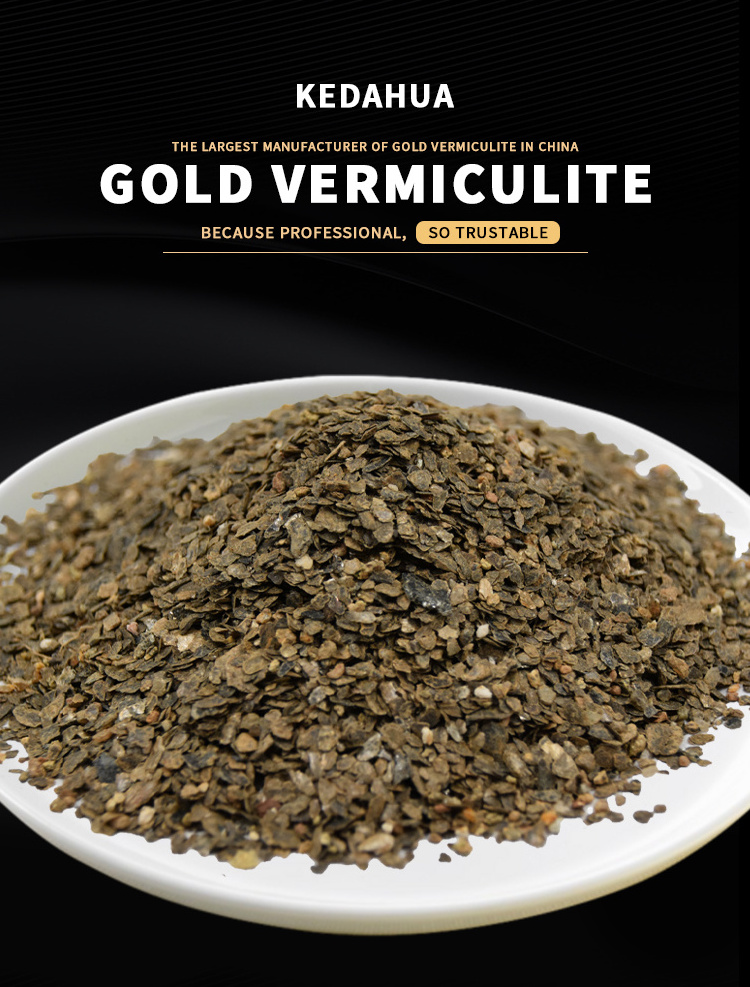 Bulk Raw Vermiculite Ore Supplier Unexpanded Gold Silver White Color for Agriculture Use Particles Shape at Competitive Price