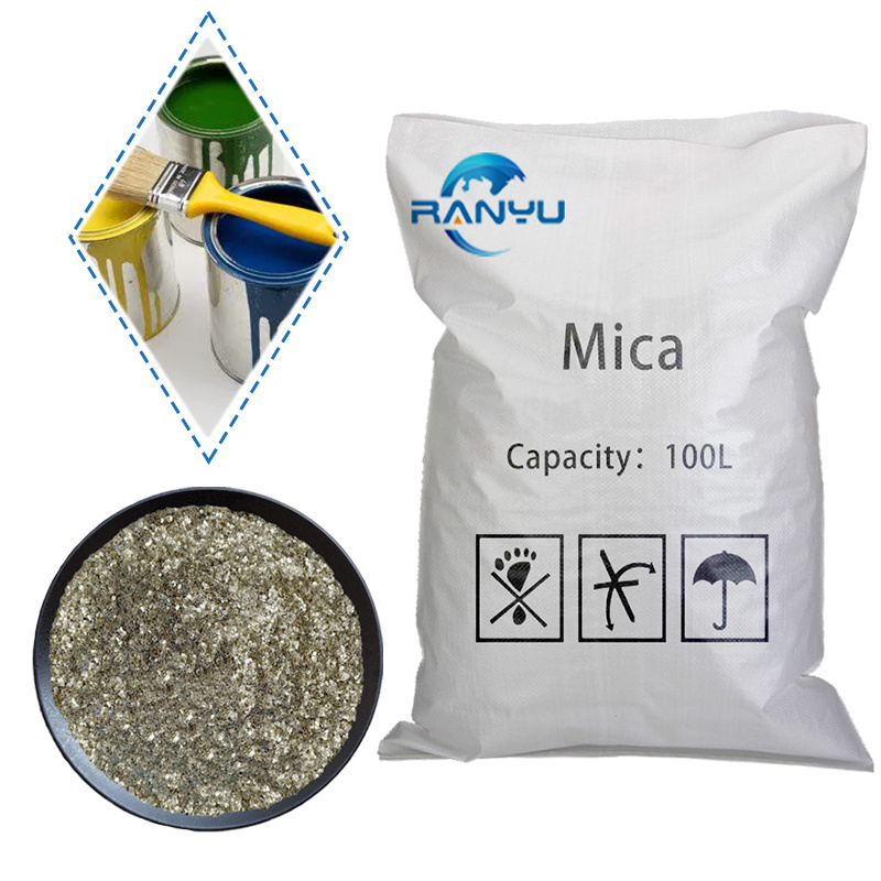 Insulation water soluble color mica powder pigment for coating ceramics cosmetics