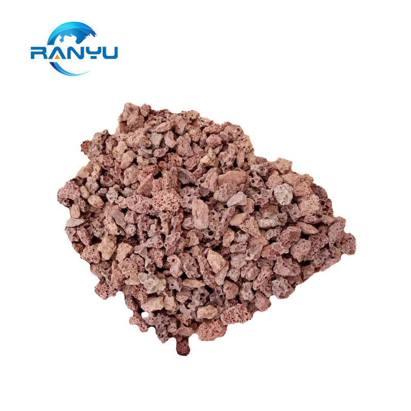 Direct heat insulation and fire protection volcanic rock pumice stone black pumice stones for potting plant