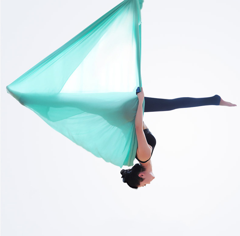 5*2.8m Aerial Yoga Hammock Trapeze Antigravity Extension Straps Yoga Exercise Aerial Yoga Hammock