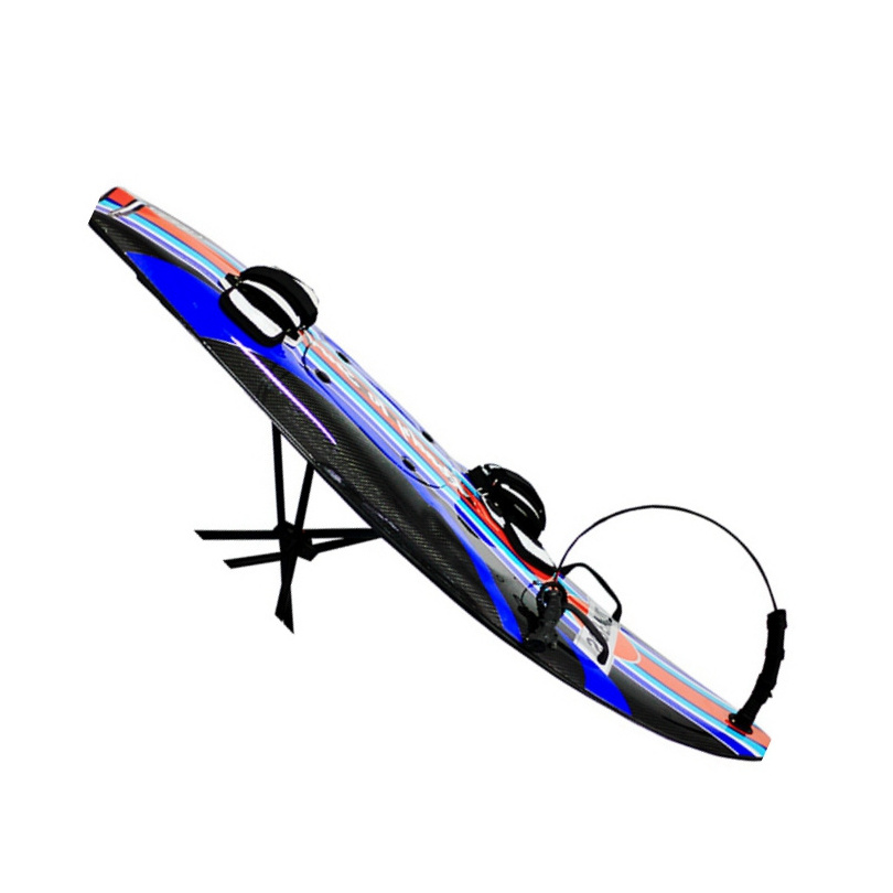 Gas motor powered jet surfboard