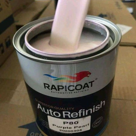 Automotive Paints Factory Supplier Acrylic 1K Extra White Pearl Shining Chroma Effect Car Refinish Auto Paint