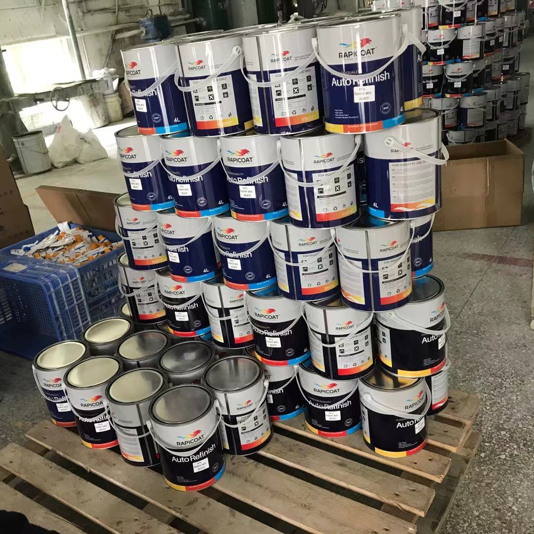 polyester putty particularly suitable for galvanized substrates on passenger  cars excellent curing hardness and fine smooth sur