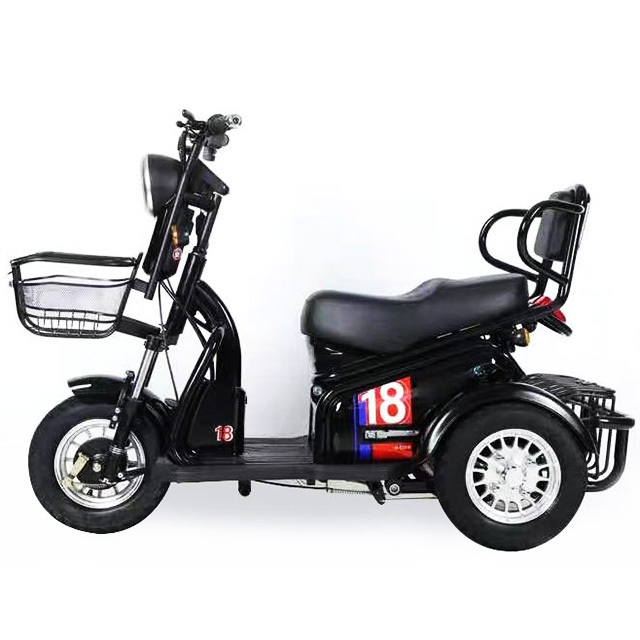 Electric city bike 3 wheel 3 wheel passenger tricycle 2 seater pedicab