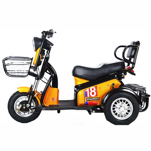 Electric city bike 3 wheel 3 wheel passenger tricycle 2 seater pedicab