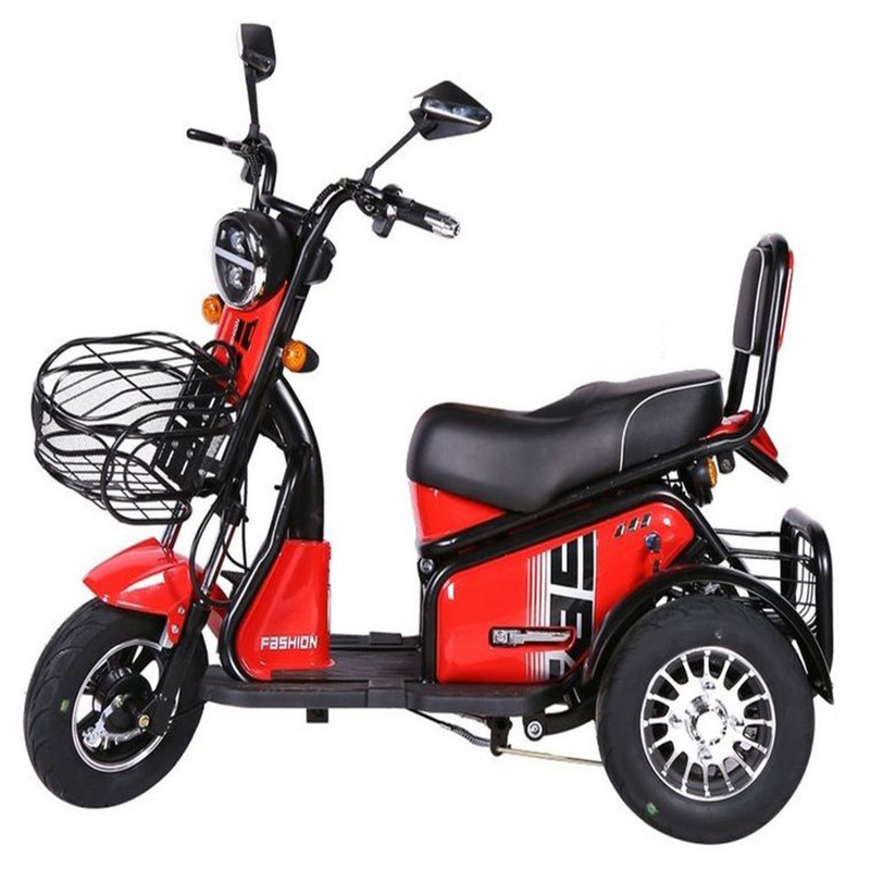 Electric city bike 3 wheel 3 wheel passenger tricycle 2 seater pedicab