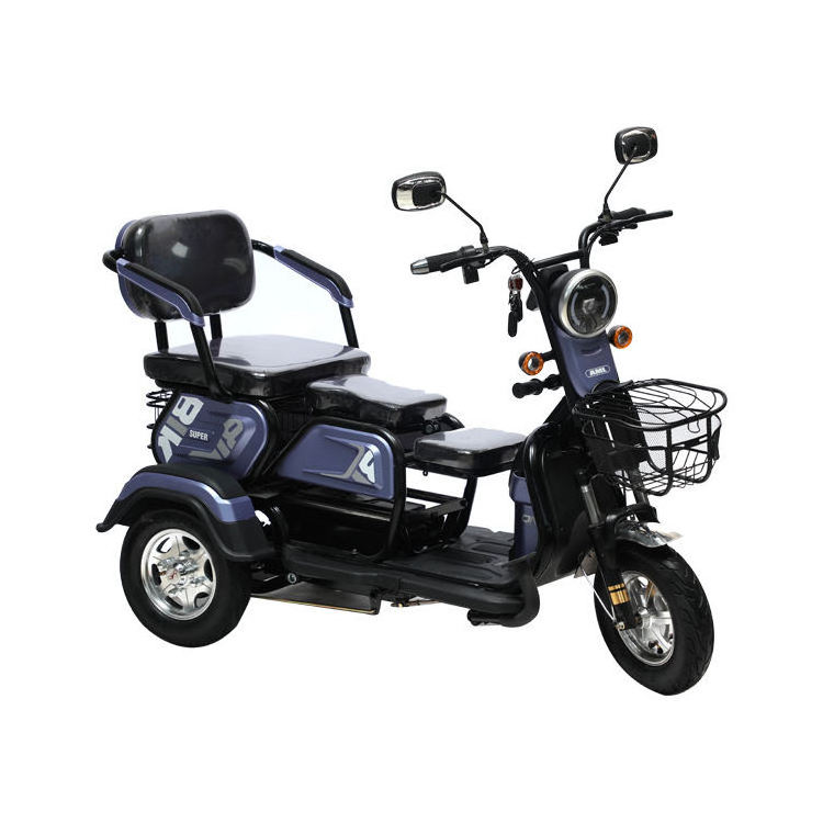 High quality adults battery powered electric tricycles 3 wheel adultos three wheel triciclo electrico trike for wholesale