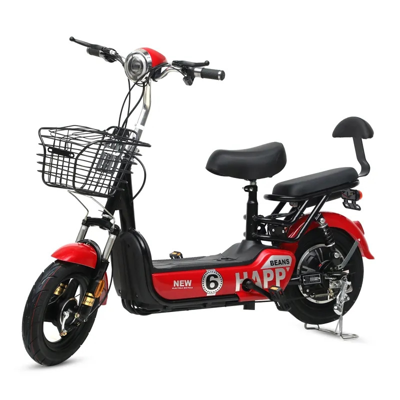 Waterproof High Speed Two Wheel Electric Scooter With all Steel Ebike Frame