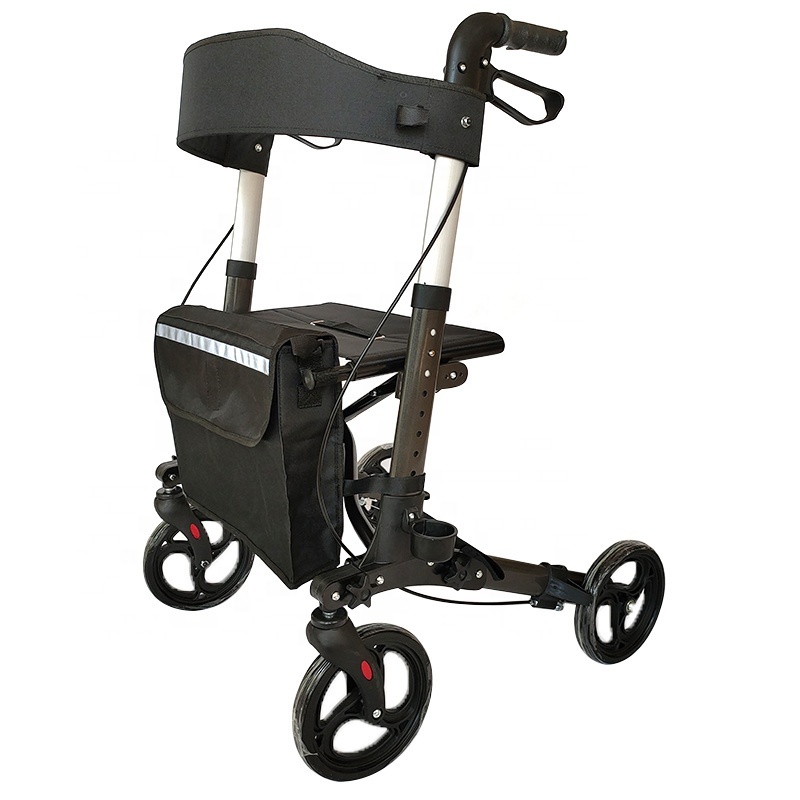 Standing up frame walking aids rollator for elderly