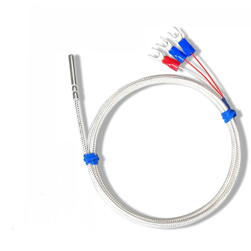 High Accuracy 3 Wire 4 Wire Waterproof PT1000 Rtd PT100 Temperature Sensor Thermocouple K Type Thermal Resistance