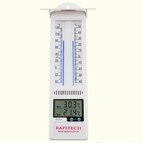 Outdoor Mercury Free Max Min Plastic Digital Thermometer