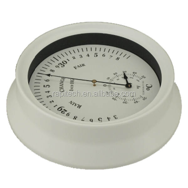 Metal Barometer Thermometer Weather Resistant