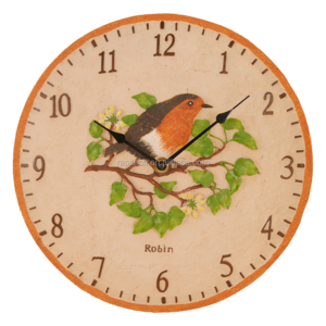 12 Inch Outdoor Polyresin Garden Clock