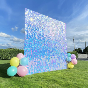 Wedding Decoration Shimmer Sequin Wall Panel Backdrop Panels For Wedding Backdrop