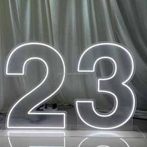 Wedding Led Electronic Light Sign Love Letters Light Up Number