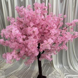 High Quality Artificial Plants Trees Wholesale Cherry Blossom Tree Centerpiece Cherry Blossom Tree Wall Decor