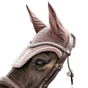 Customized Design Horse Fly veil/Ear Bonnet Horse Riding Products high Quality horse products Ear Bonnet wholesale