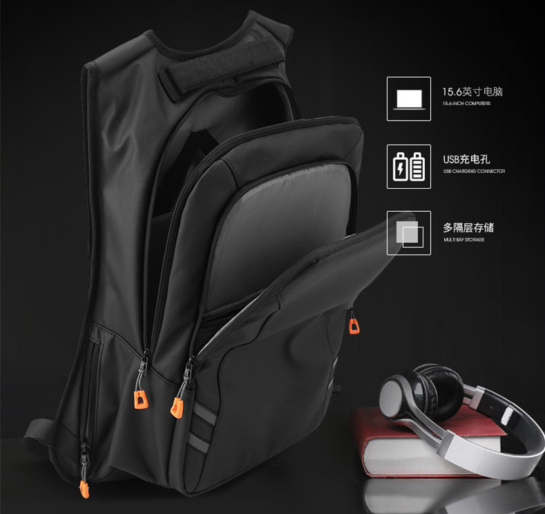 Backpack Bookbag College Sturdy Travel Business Hiking Laptop Multi Compartment Gifts for Men Women Night Light Reflective