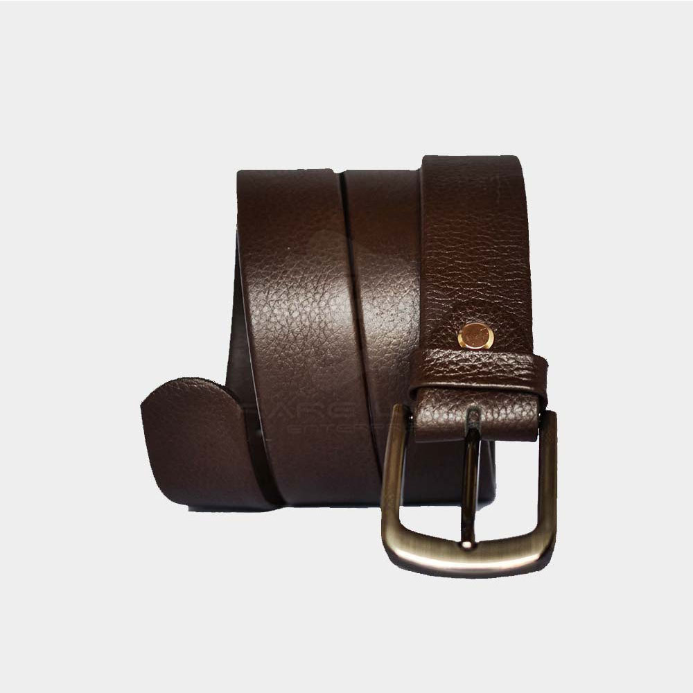 Professional Manufacture Custom Durable Top Grain Genuine Leather Belts For Men Belt Black Good PU Pin Buckle Belt