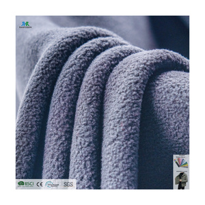 High Quality Color Customized Manufacture Double-Sided Lamb Wool Polar Fleece Fabric for Garments Jackets