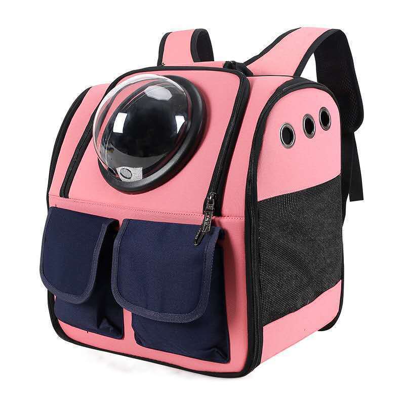 Pet breathable outdoor travel bag portable dog carrier bag backpack