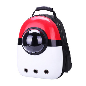 Airline approved pet cat dog carrier transport dog bubble backpack