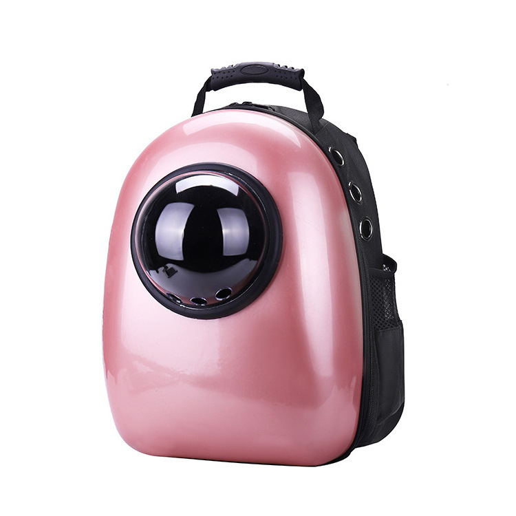 Capsule design padded shoulder small dog cat backpack carrier bubble