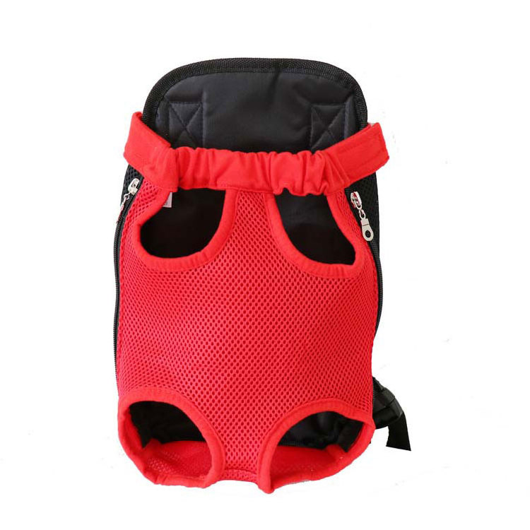 Pet dog carrier backpack adjustable hiking dog front carrier