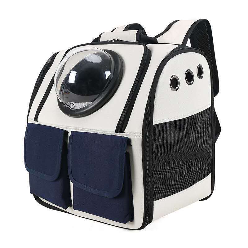 Pet breathable outdoor travel bag portable dog carrier bag backpack