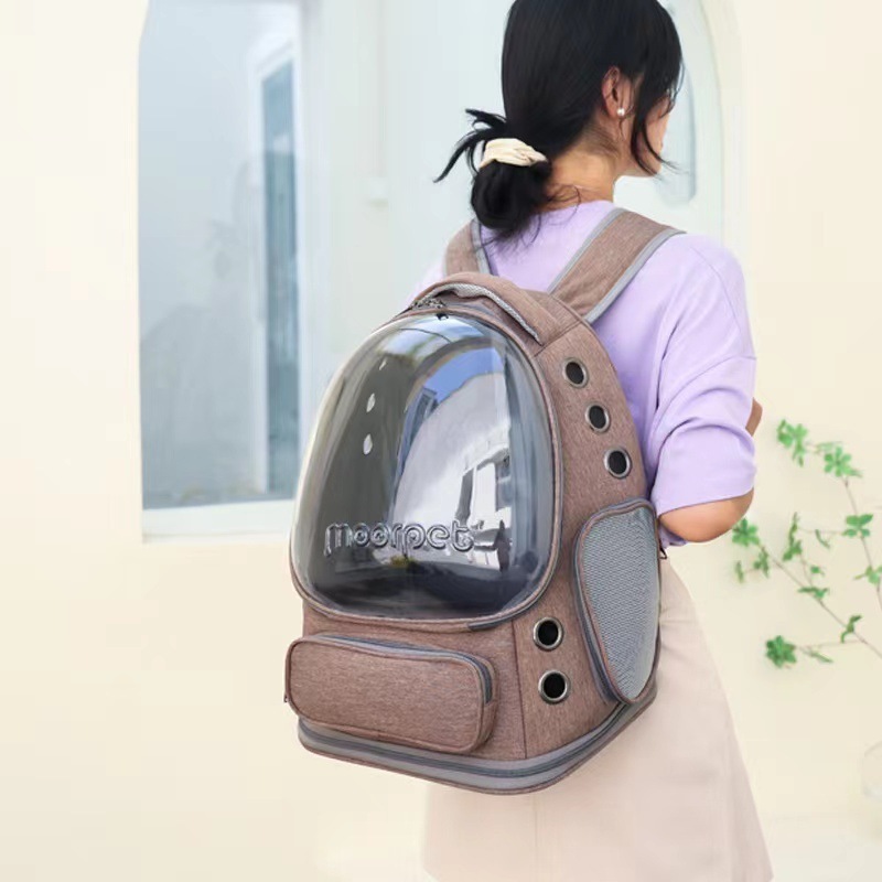 Airline approved travel carrier fashion cat carrier backpack space capsule