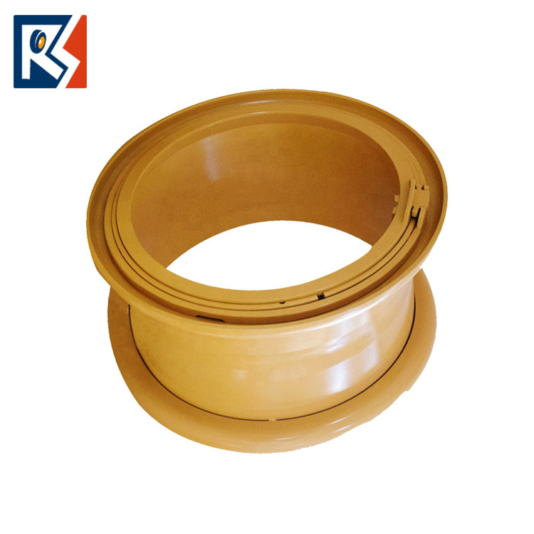 Chile construction wheel rim supplier price 3pcs 5pcs OTR wheel rim CAT 966 25-22.00/3.0 engineering wheel rim