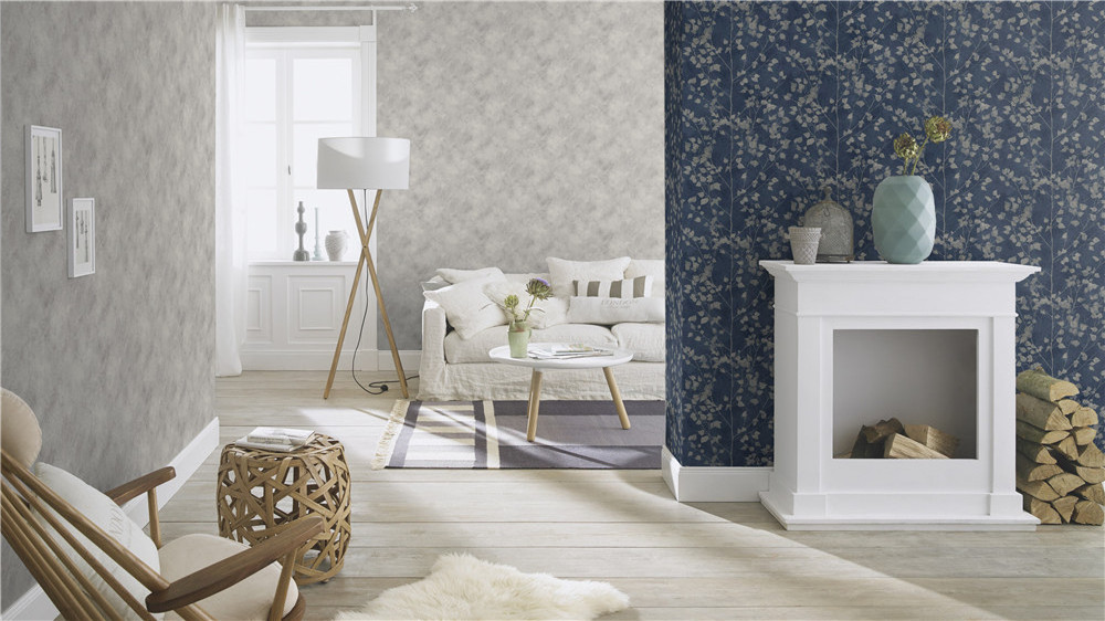 Wholesale Household Wall Luxury Non Woven Wallpapers For Asian Style  Floral Pattern Wallpaper Rolls