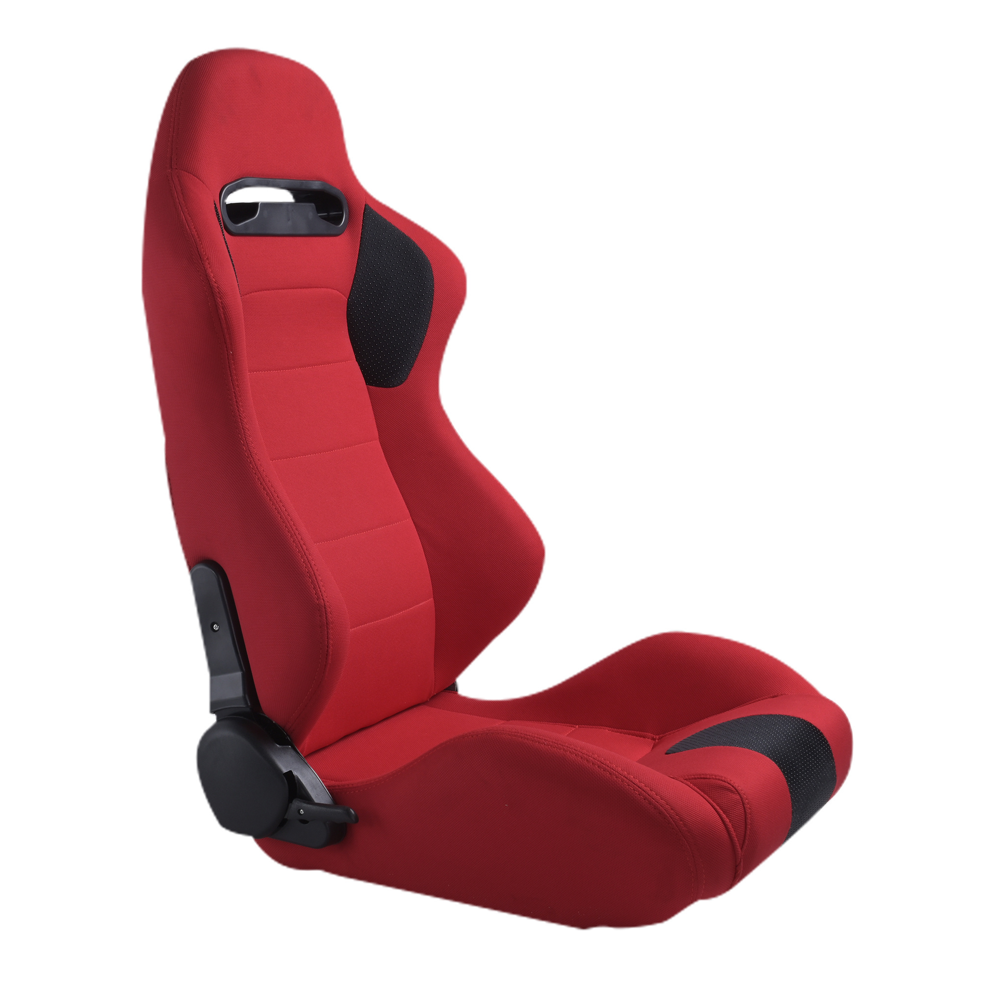 Racing seat Red Fabric With Double Rails Folded Racing Simulator Seat JBR1012A Gaming Chair Cockpit