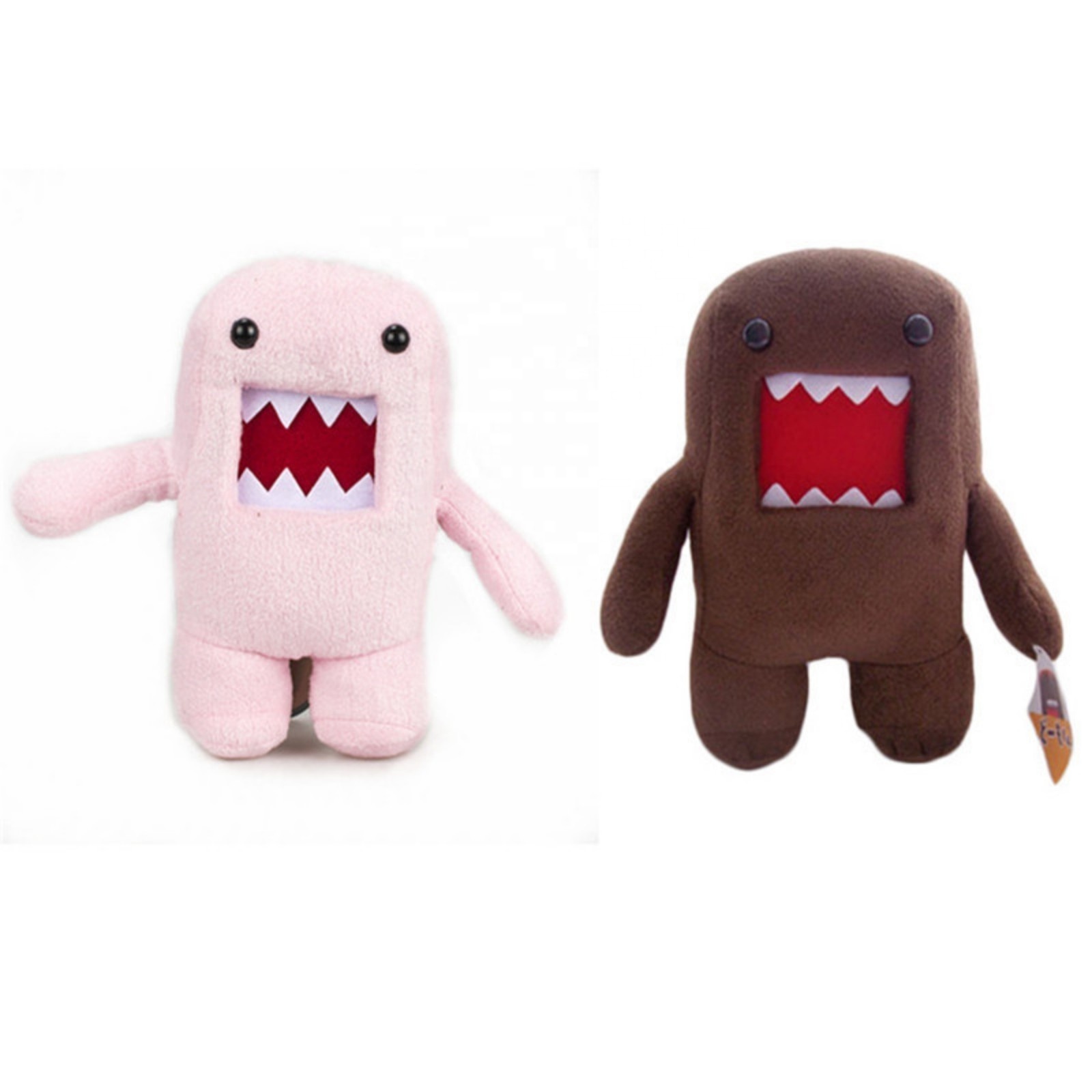 20cm 42cm New Star Funny Domokun Toy Creative Soft Stuffed Cute Doll Bear Bar Kids Domo Kun Plush Toy