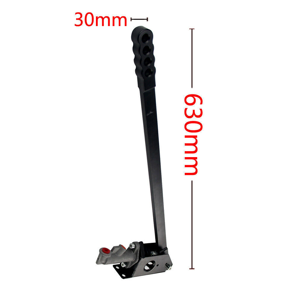 JDM 63cm Universal Aluminum Auto Parts Racing Brake System Long Vertical Hydraulic Handbrake For Ford Bmw Max