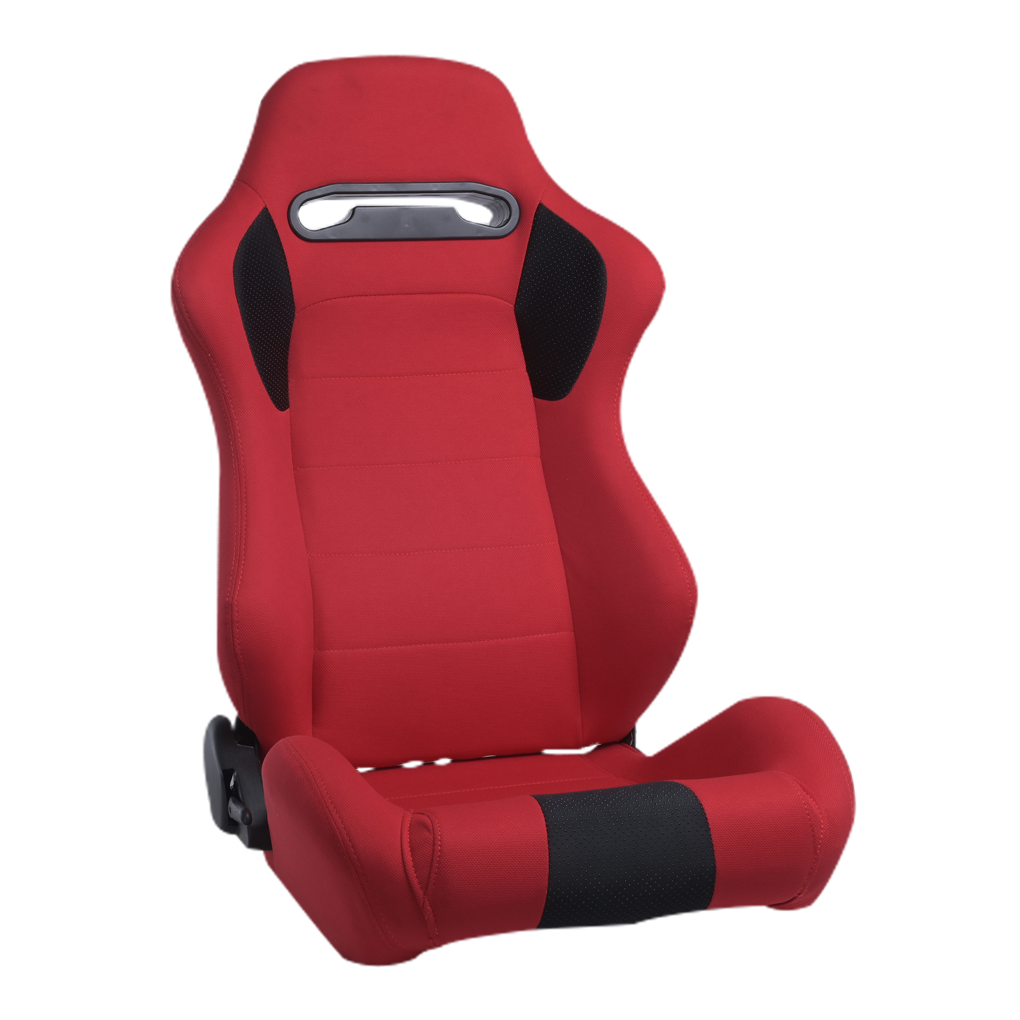 Racing seat Red Fabric With Double Rails Folded Racing Simulator Seat JBR1012A Gaming Chair Cockpit