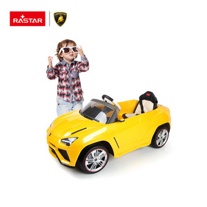 RASTAR new model Lamborghini High quality 12V mini real kids car ride on toy car for sale