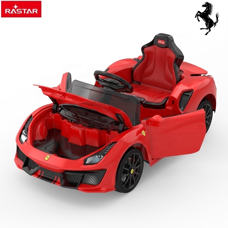 Ferrari 488 riding model RASTAR 2022 new cars electric ride on car for kids to ride