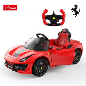 Ferrari 488 riding model RASTAR 2022 new cars electric ride on car for kids to ride