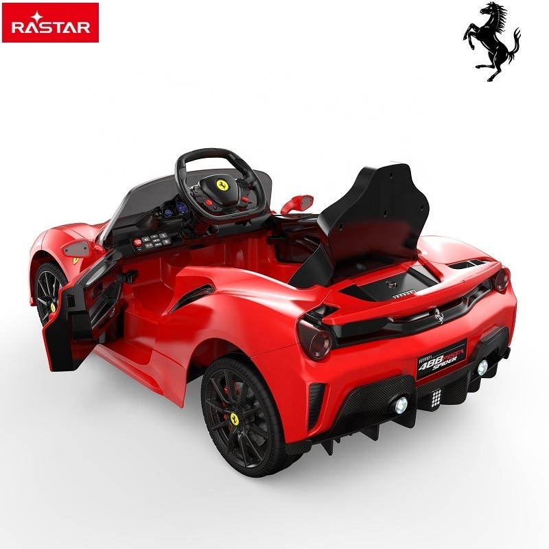 Ferrari 488 riding model RASTAR 2022 new cars electric ride on car for kids to ride