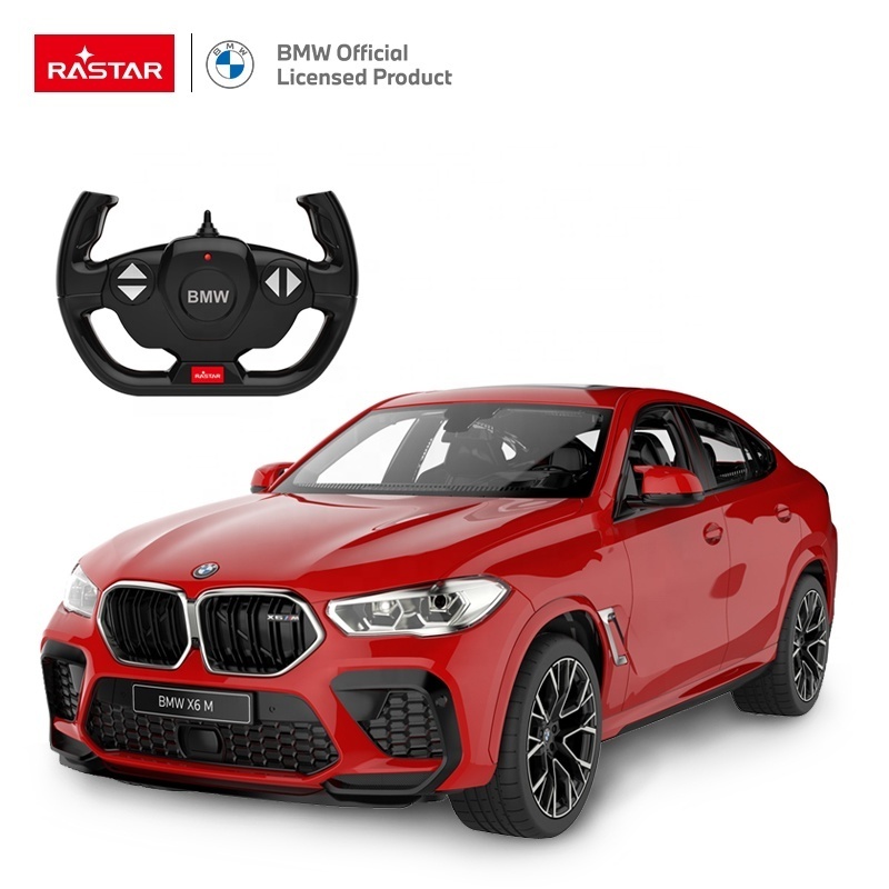 BMW X6 M Rastar Car Model Best Selling Hot Sale Toys 1:14 RC Toy Car Remote Control Toys for Kids Electric Light Plastic AA