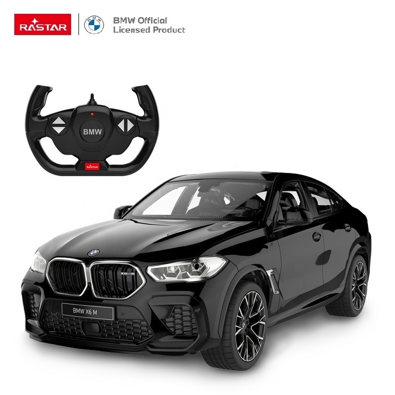 BMW X6 M Rastar Car Model Best Selling Hot Sale Toys 1:14 RC Toy Car Remote Control Toys for Kids Electric Light Plastic AA