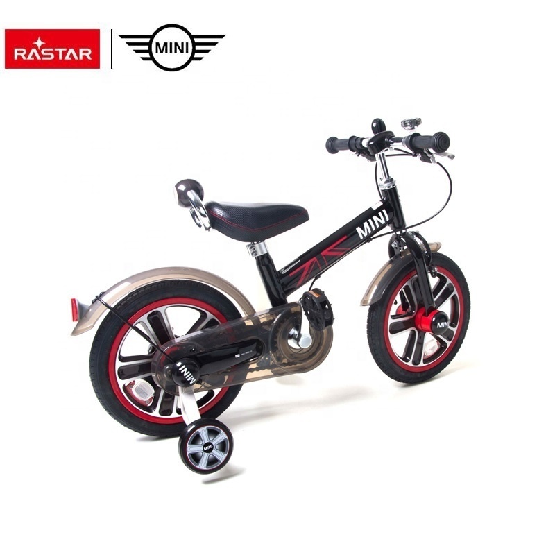 Rastar china wholesale 14 inch bicycle for kids with training wheel/kids running bike for sale