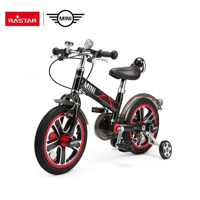 Rastar china wholesale 14 inch bicycle for kids with training wheel/kids running bike for sale