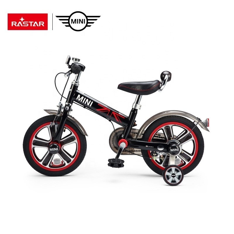 Rastar china wholesale 14 inch bicycle for kids with training wheel/kids running bike for sale