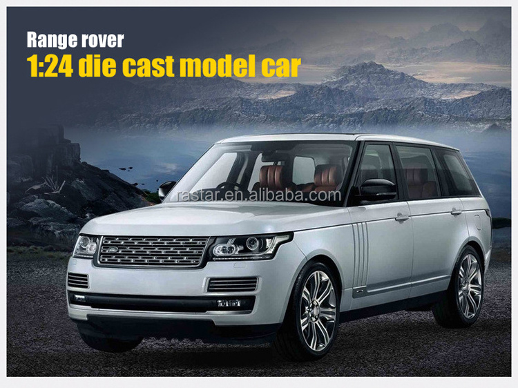 Rastar Cars Model Collectible Range Rover Vehicle Alloy Diecast Metal Window Box Pack 1:24 Scale Unisex Gift Ideas Diecast Toy